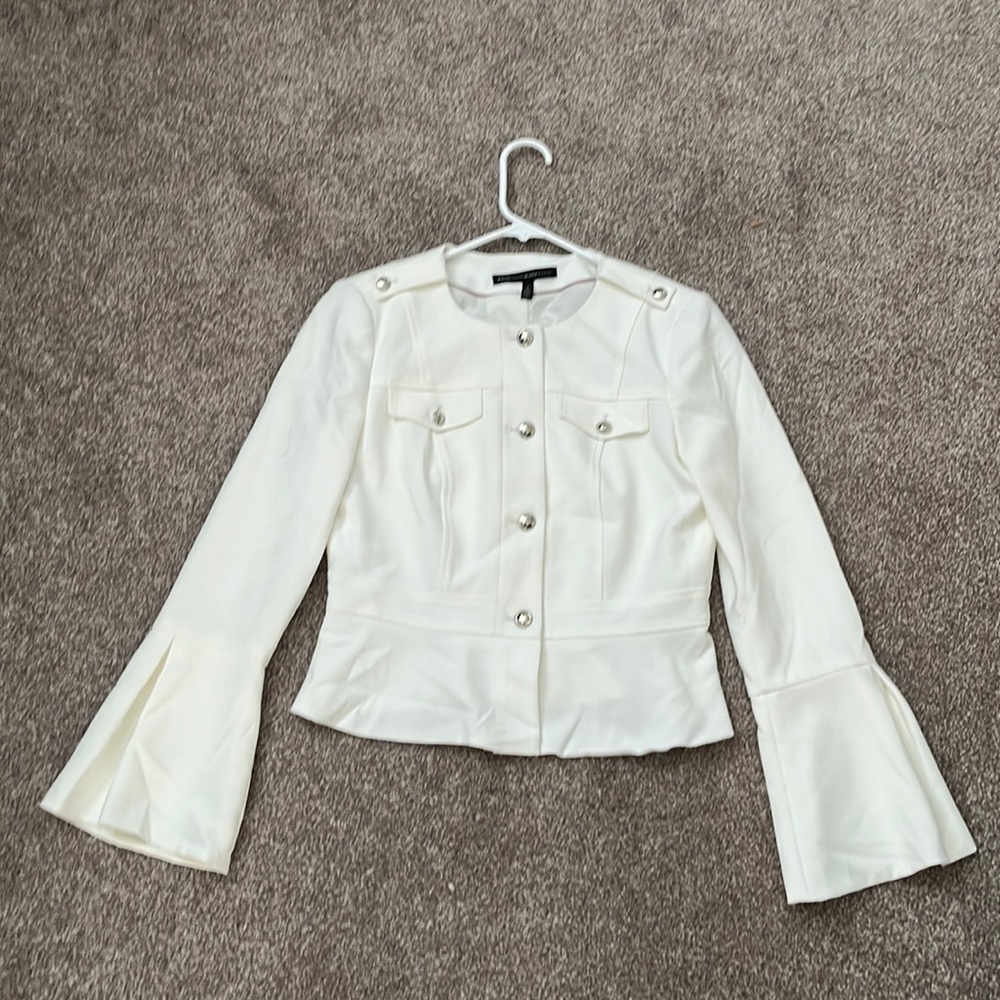 White House black market short blazer